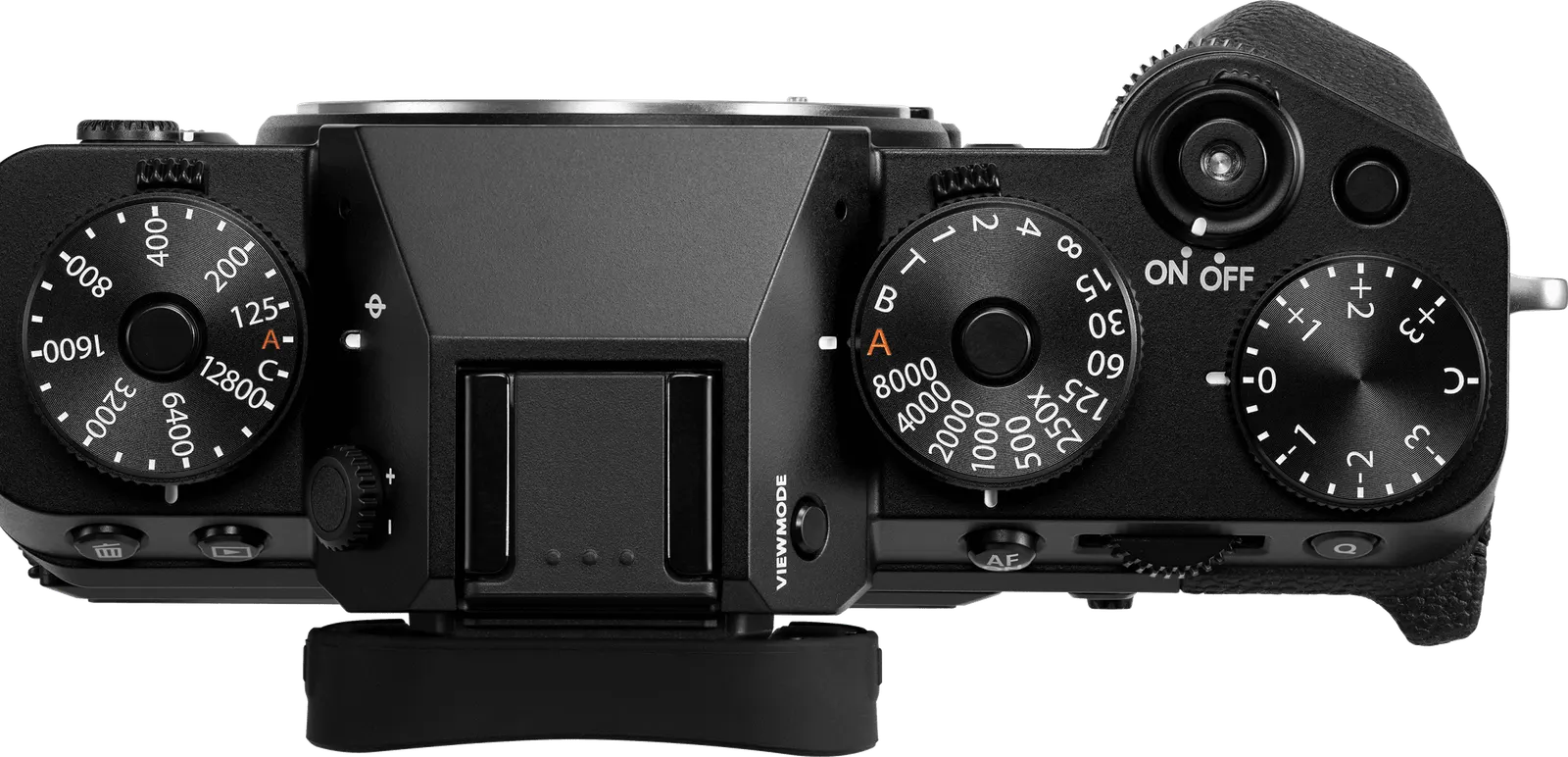 前代 X-T5 的 ISO、快門與曝光補償轉盤