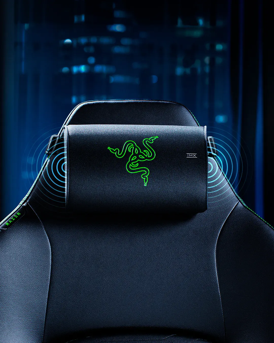 Razer Clio X 近場喇叭指向示意