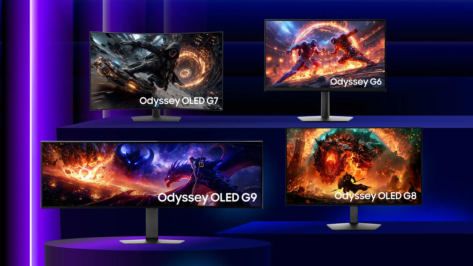 Samsung 2027 Odyssey 系列完整陣容於 Gamescom 2026 公布