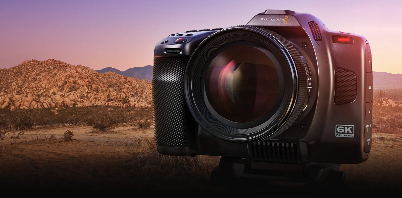 Blackmagic Cinema Camera 6K 官方產品情境圖