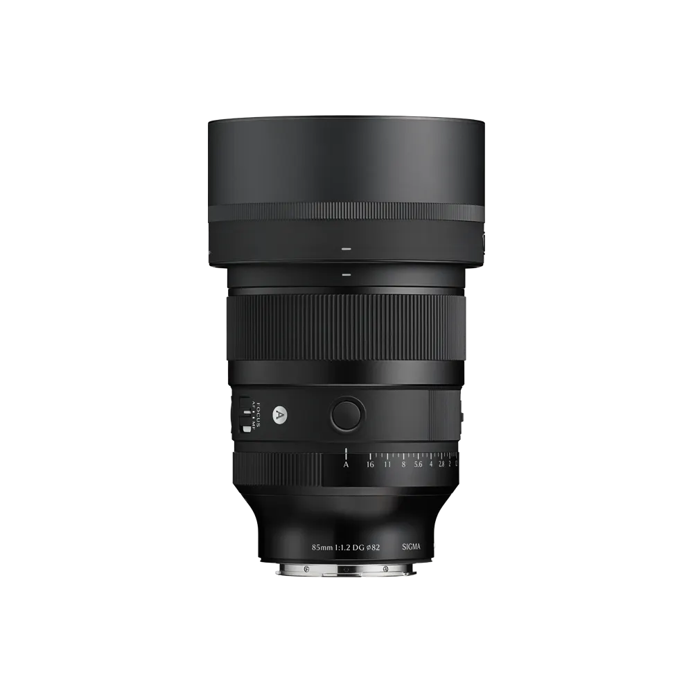 Sigma 85mm F1.2 鏡身控制與遮光罩